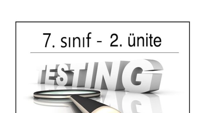 7.sınıf 2.ünite ingilizce testleri