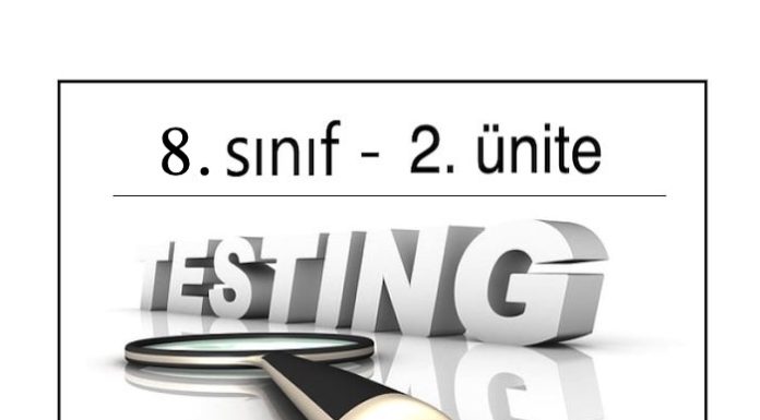8. sınıf 2. ünite testi