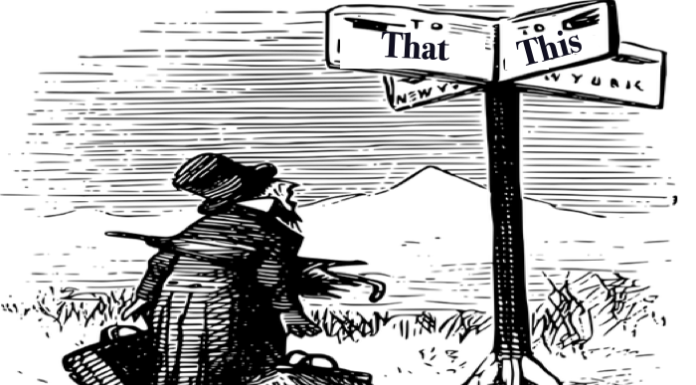 demonstrative pronouns
