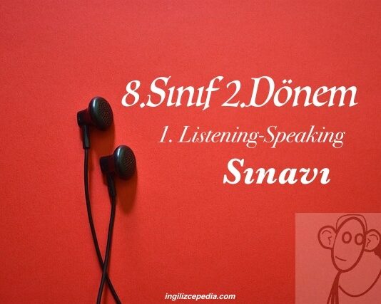 8.sınıf ingilizce dinleme sınavı ve cevap anahtarı