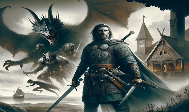 Full text of Beowulf