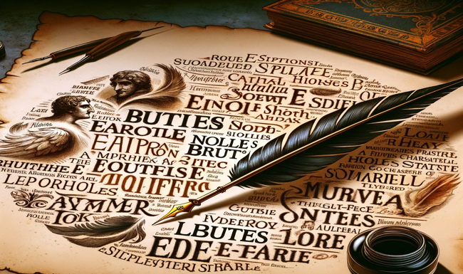 what is a Epithet in literature?