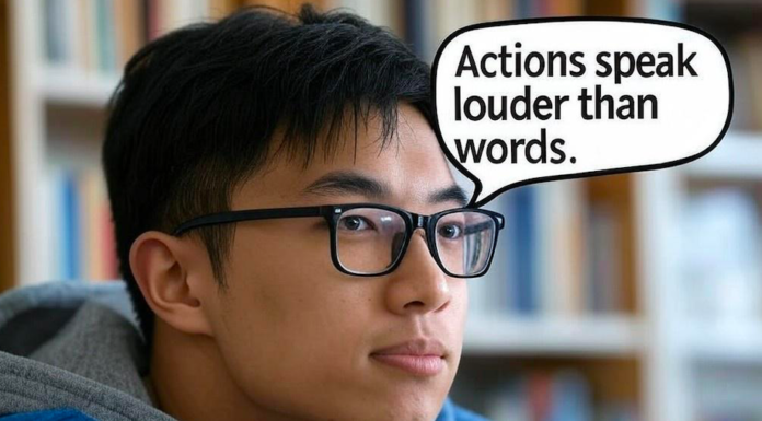 What is irony as a figure of speech?