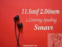 11.sınıf ingilizce 2. dönem 2. dinleme ve konuşma sınavı indir