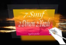 7.sınıf ingilizce 2.dönem 2.yazılı sınavı indir
